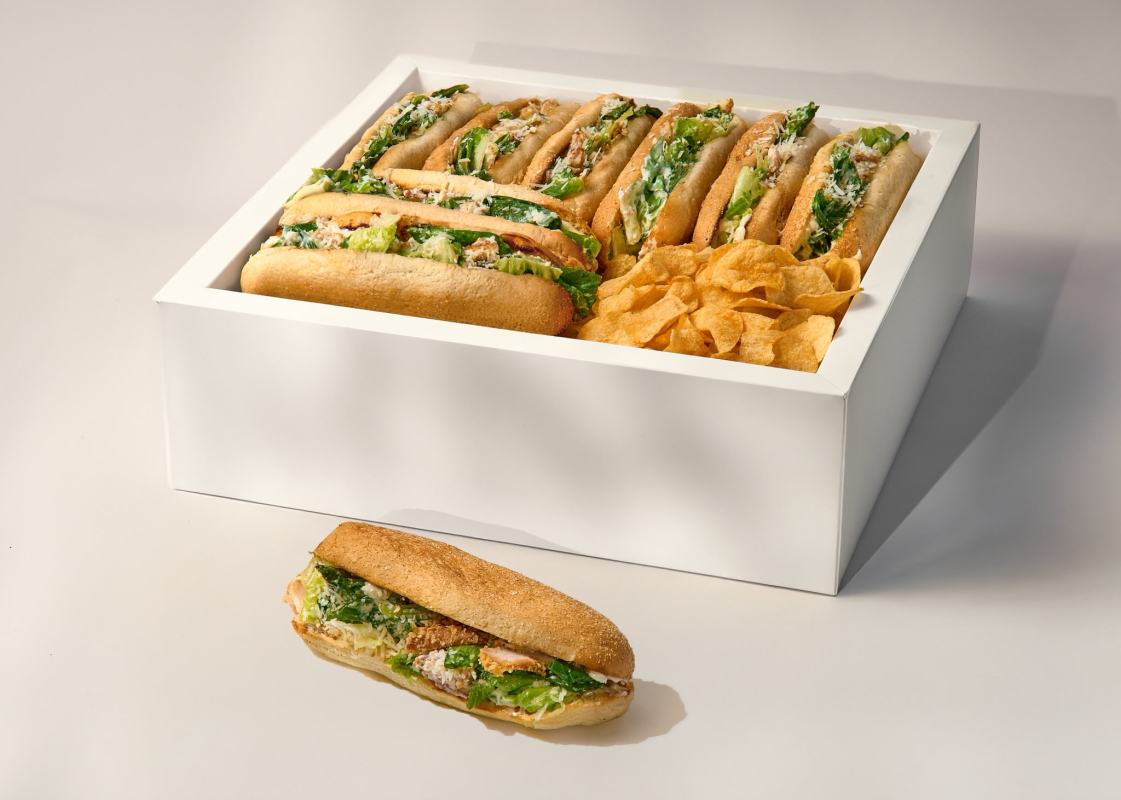 Chicken Caesar Sandwich Gathering